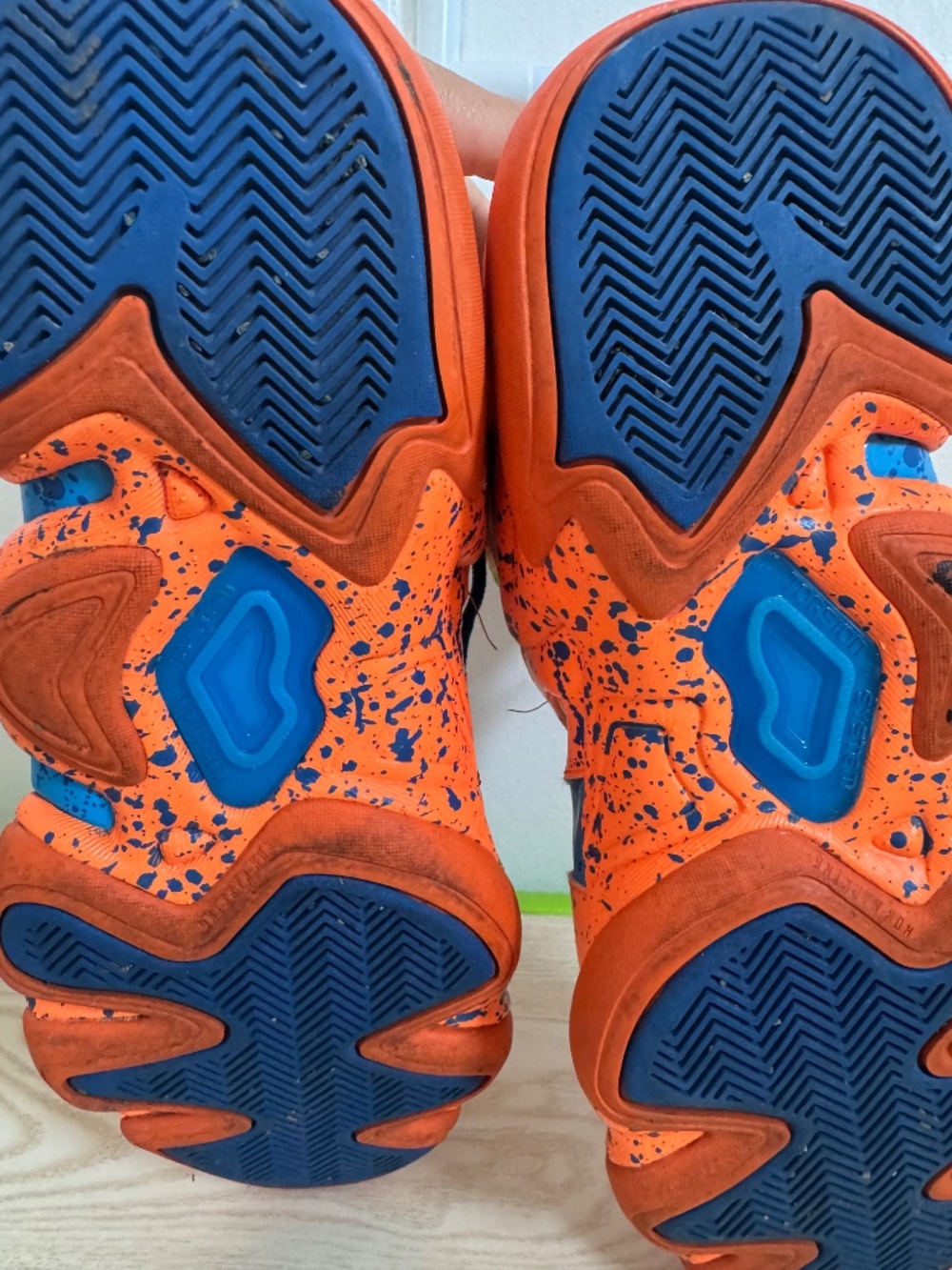 Adidas Crazy 7 Kobe All-Star Orange Paint Splatter Men's Size 7 G98386 - Picture 7 of 11